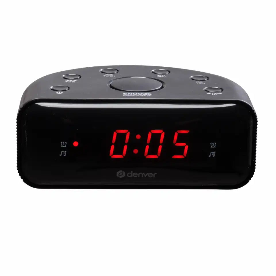 Radio reloj FM Denver con radio PLL | CR-430MK2